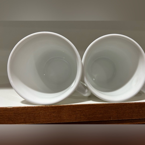 Corelle Apricot Grove Floral Design 2 Glass Coffee Cups Mug Discontinued USA - Picture 4 of 5